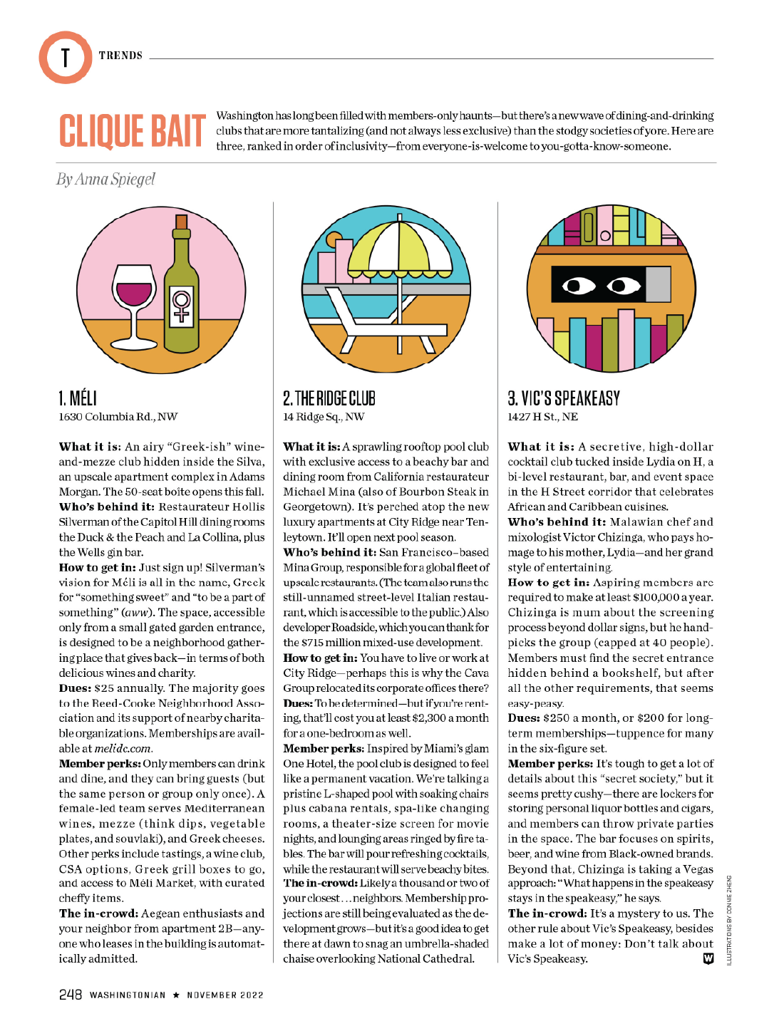Editorial illustration of Bob for the Taste, Lifestyle, and Home section
