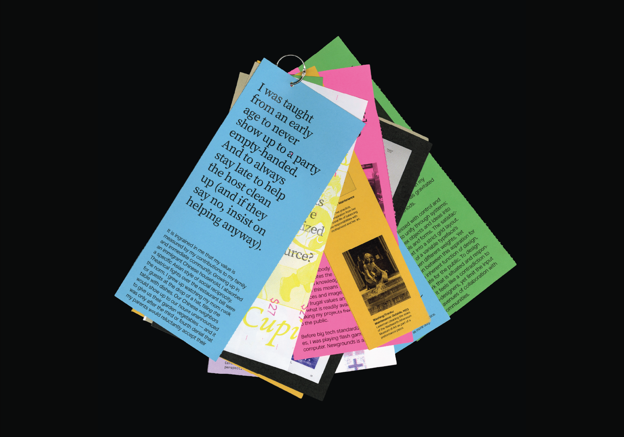 Interior spread from Open Sources