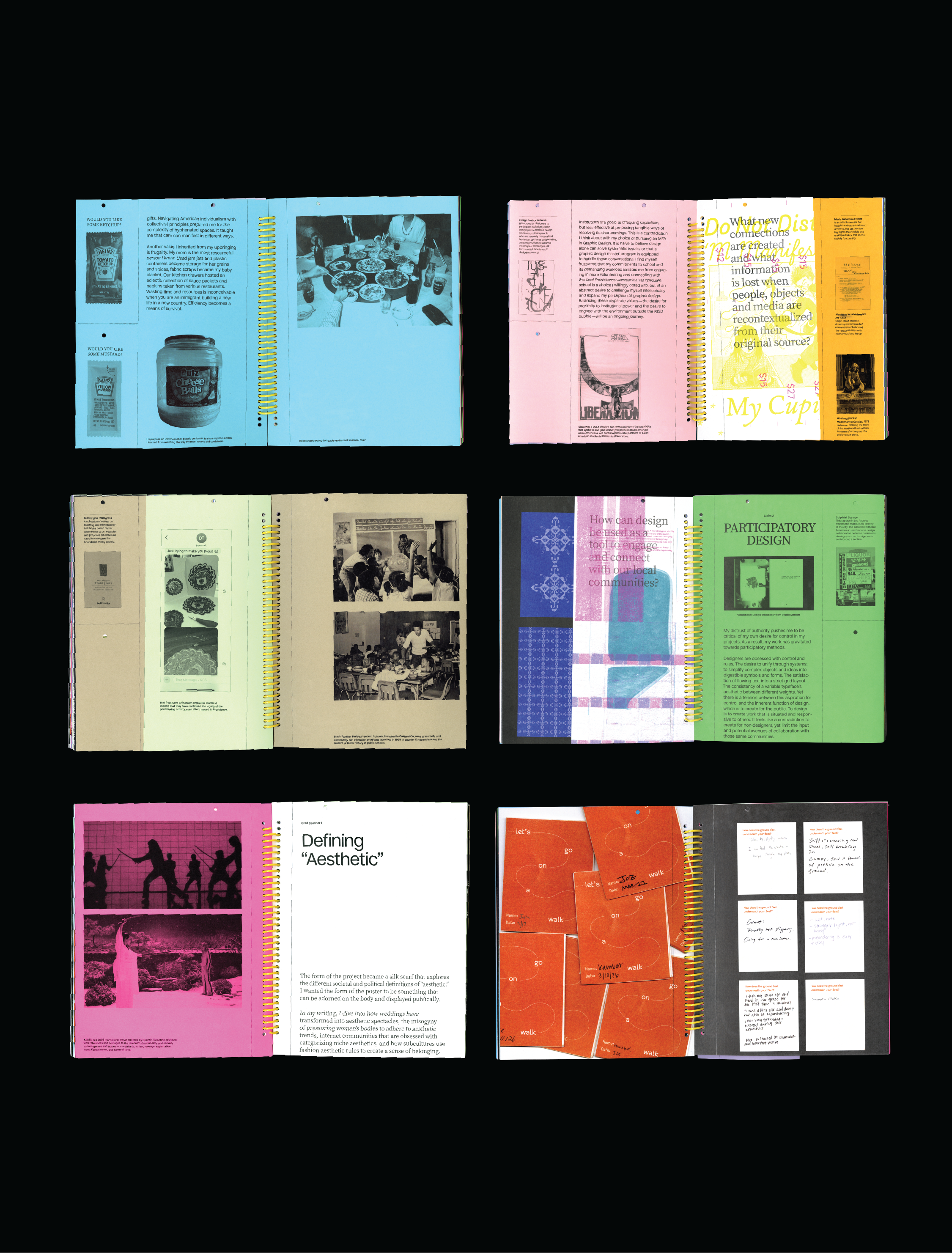 Torn-page layout from Open Sources